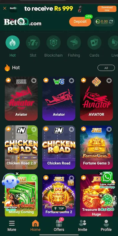 BetQQ Game login