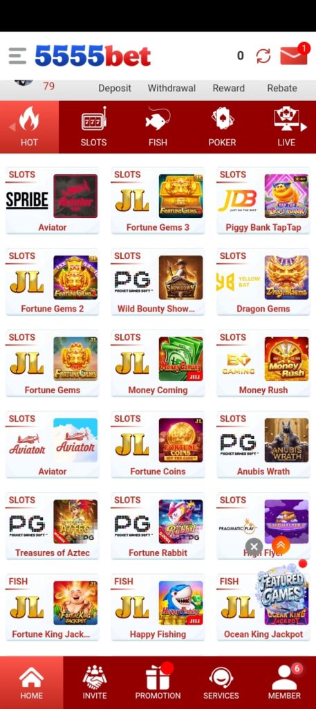 5555Bet Game login