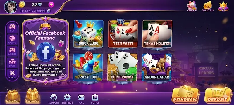 Boom Bet Game APk
