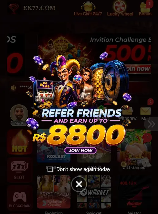 EK77 Game login