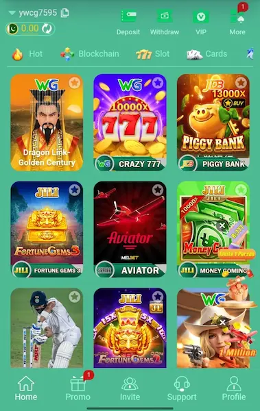 F777 Game login
